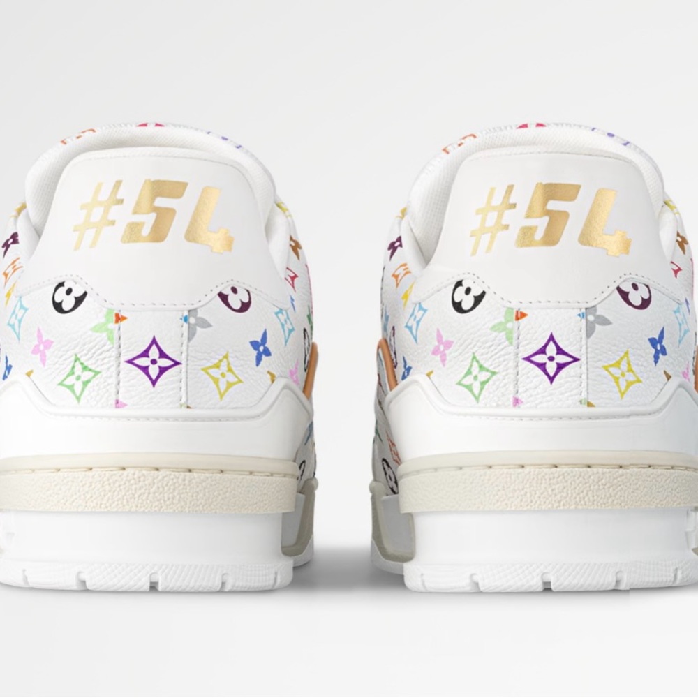 Louis Vuitton Trainer Murakami Multi-color monogram sneakers - Picture 4 of 4